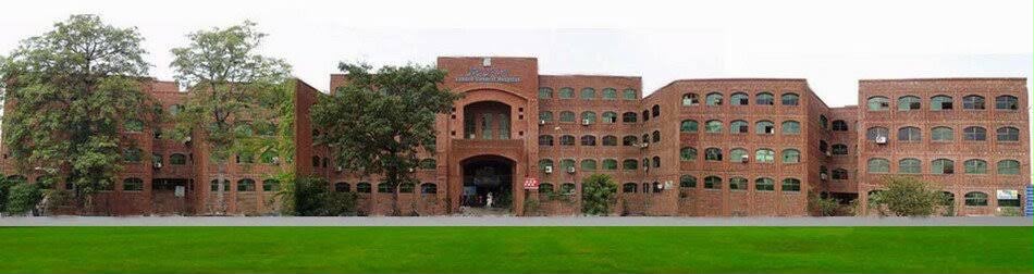 DHQ and major tertiary hospitals — Lahore